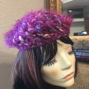 Knitted Handmade  Cabby Hat